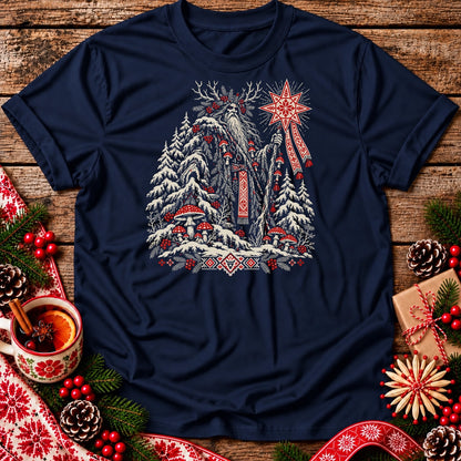 Christmas Veles – Slavic Winter God Unisex T-Shirt