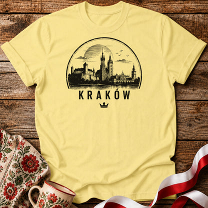 Kraków Crown Skyline Polish City Unisex T-Shirt