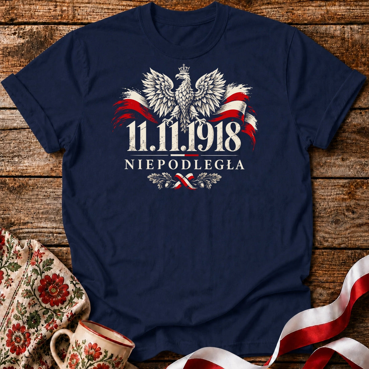 11.11.1918 Niepodległa Eagle Unisex T-Shirt