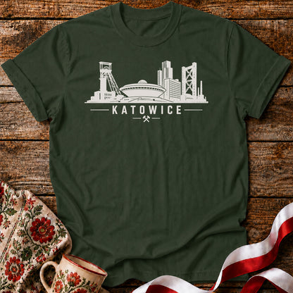 Katowice Skyline Polish City Unisex T-Shirt