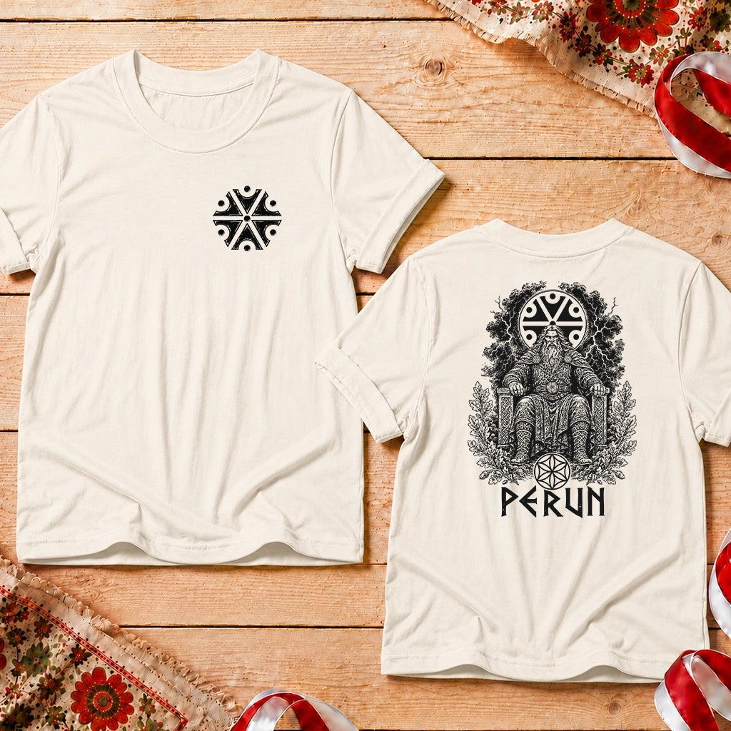 Perun Throne Front Back Unisex T-Shirt