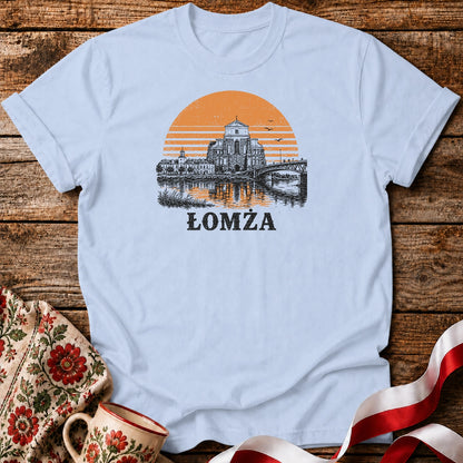 Łomża Riverside Sunset Unisex T-Shirt
