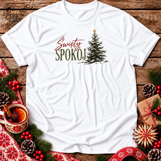 Christmas Tree Święty Spokój Unisex T-Shirt