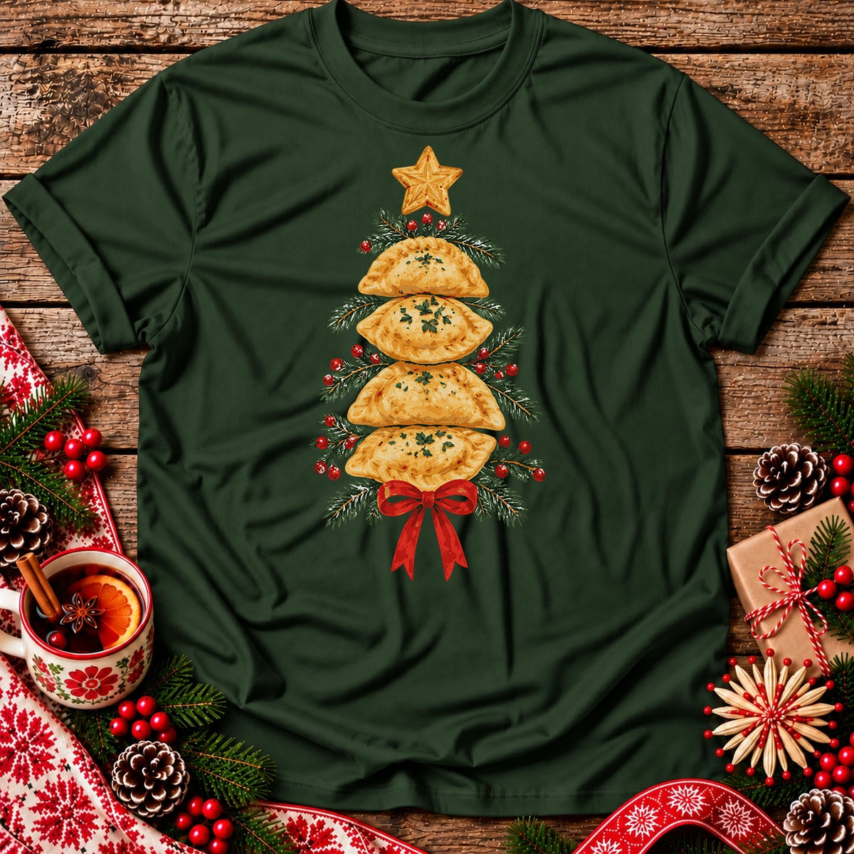 Pierogi Christmas Tree Unisex T-Shirt