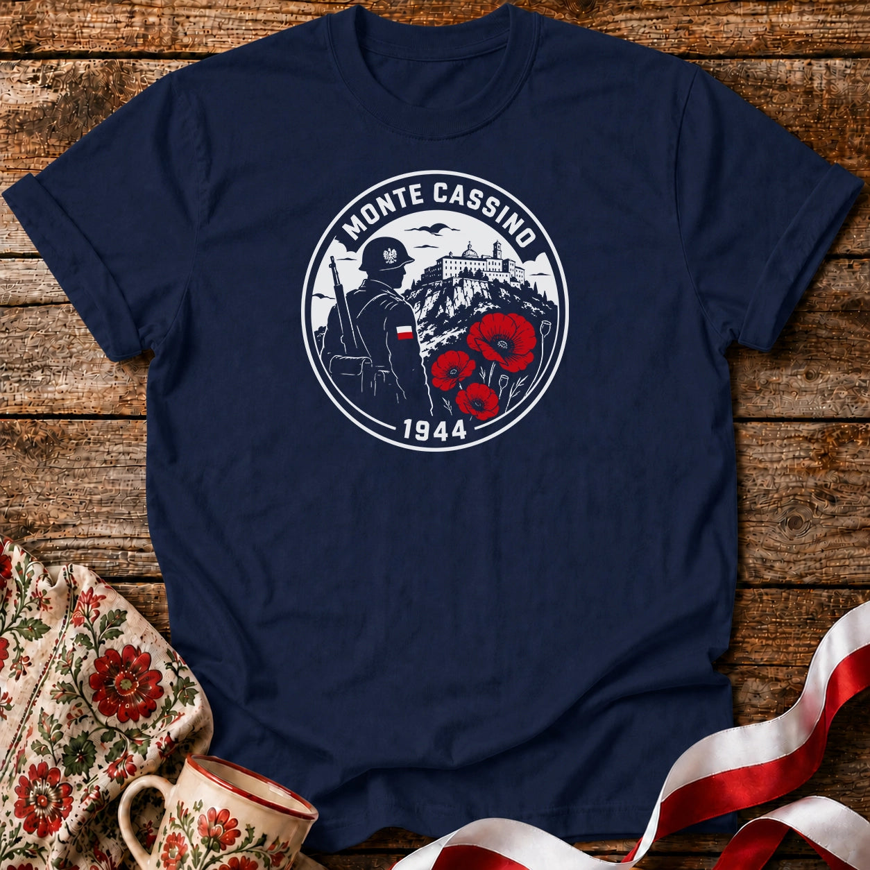 Monte Cassino 1944 Unisex T-Shirt