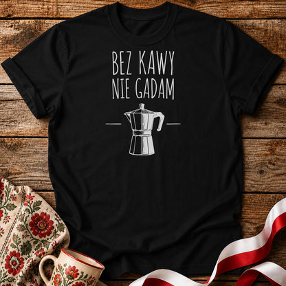 Bez Kawy Moka Pot Unisex T-Shirt