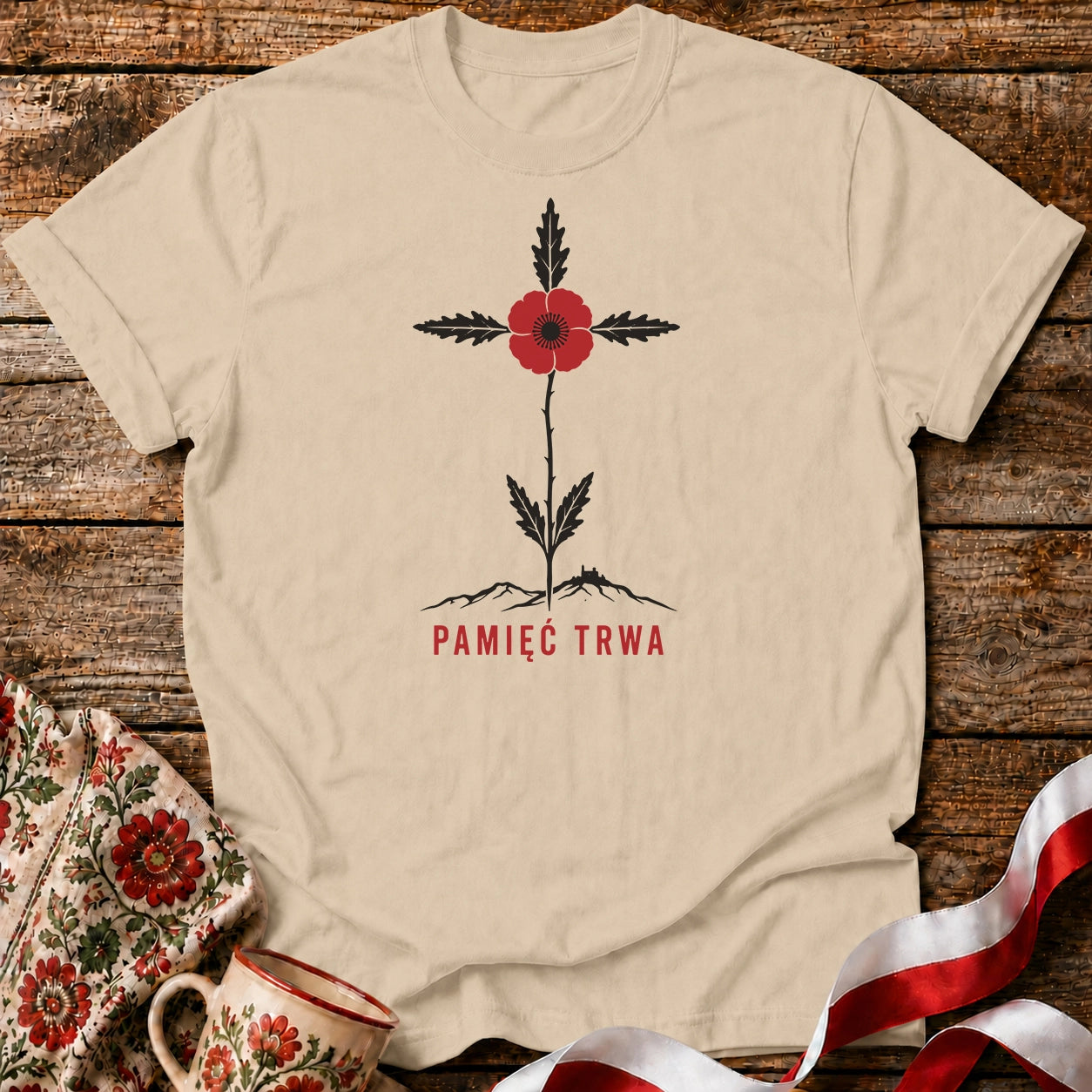 Pamięć Trwa Unisex T-Shirt
