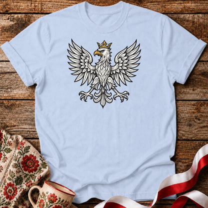 Crowned Eagle Minimal Unisex T-Shirt