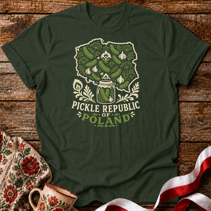 Pickle Republic of Poland Unisex T-Shirt