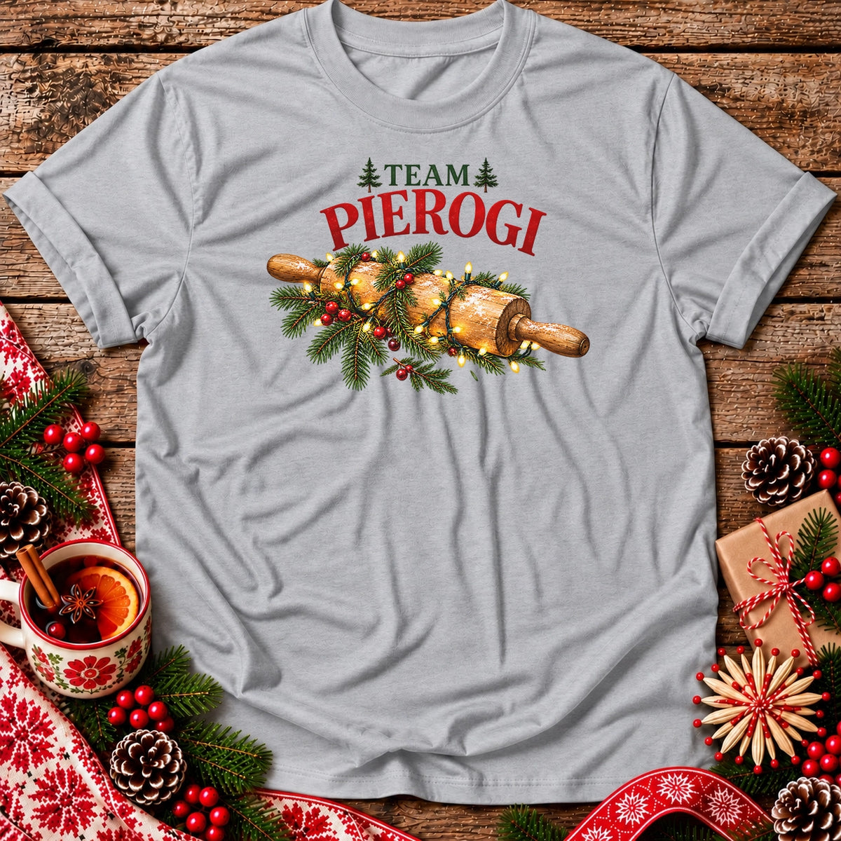 Team Pierogi Christmas Unisex T-Shirt
