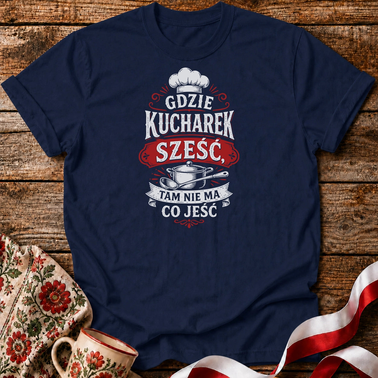 Gdzie Kucharek Sześć Unisex T-Shirt