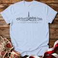Częstochowa Minimal Skyline Polish City Unisex T-Shirt