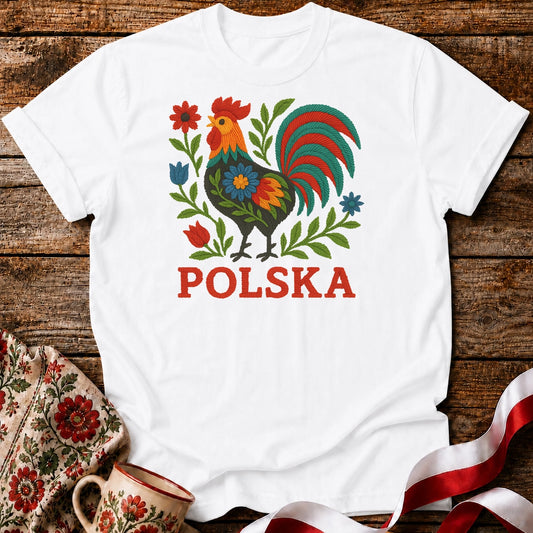 Slavic Folk Rooster Unisex T-Shirt