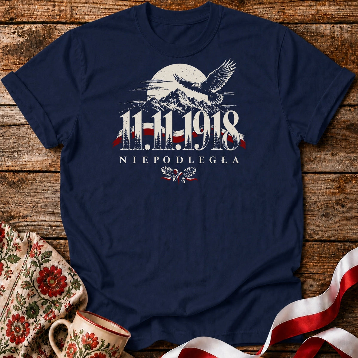 11.11.1918 Niepodległa Polska Unisex T-Shirt