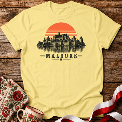 Malbork Sunset Castle Polish City Unisex T-Shirt
