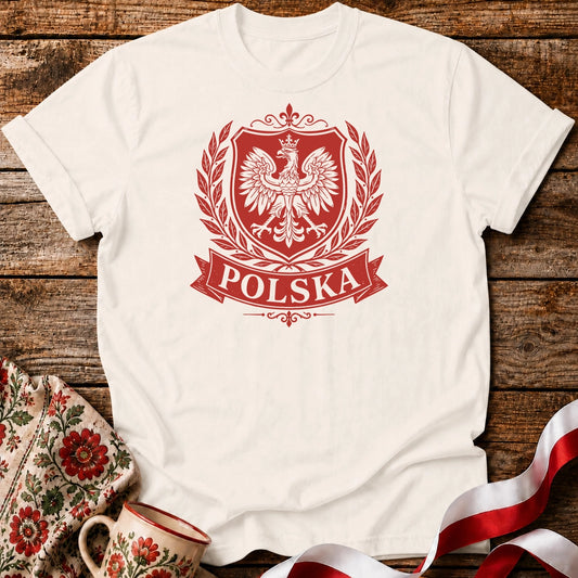 Polska Eagle Crest Unisex T-Shirt
