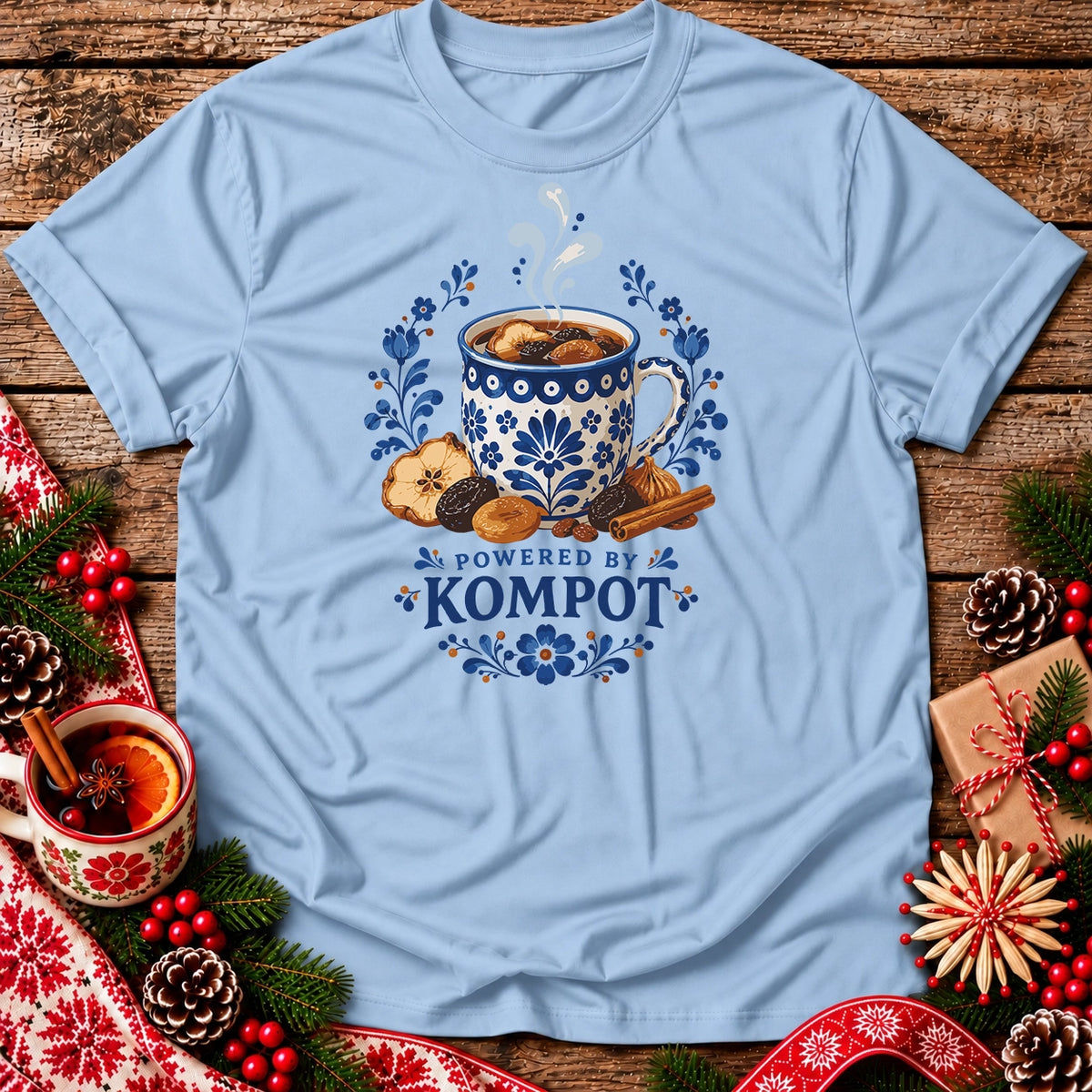Powered by Kompot z Suszu Unisex T-Shirt