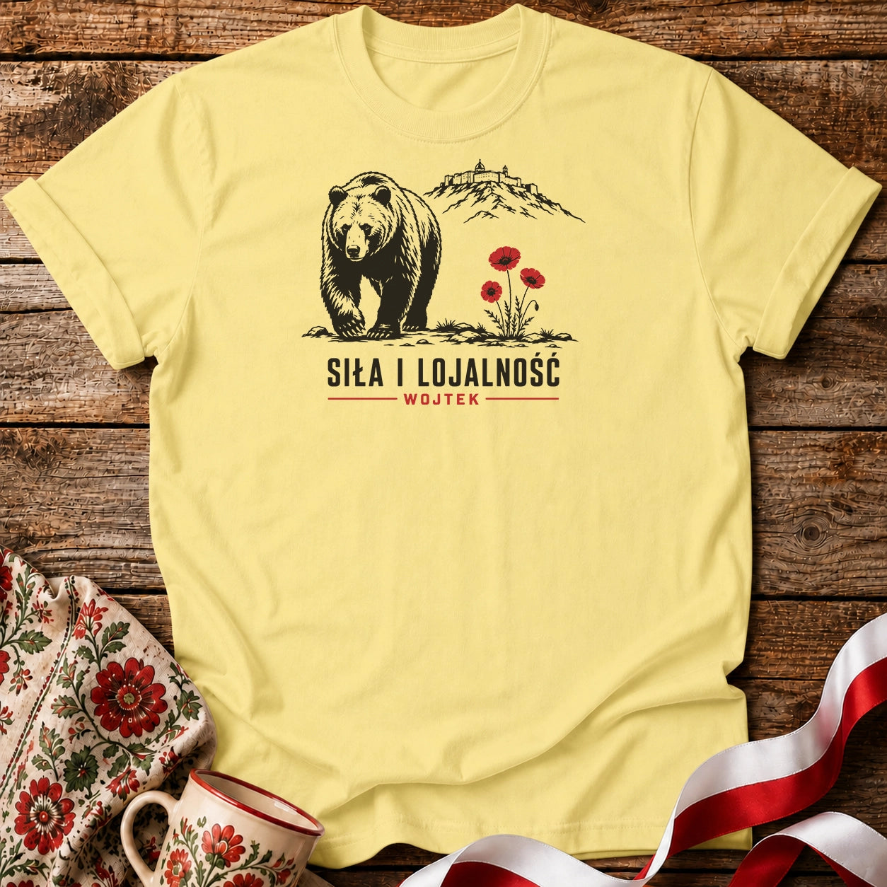 Siła i Lojalność Wojtek Unisex T-Shirt