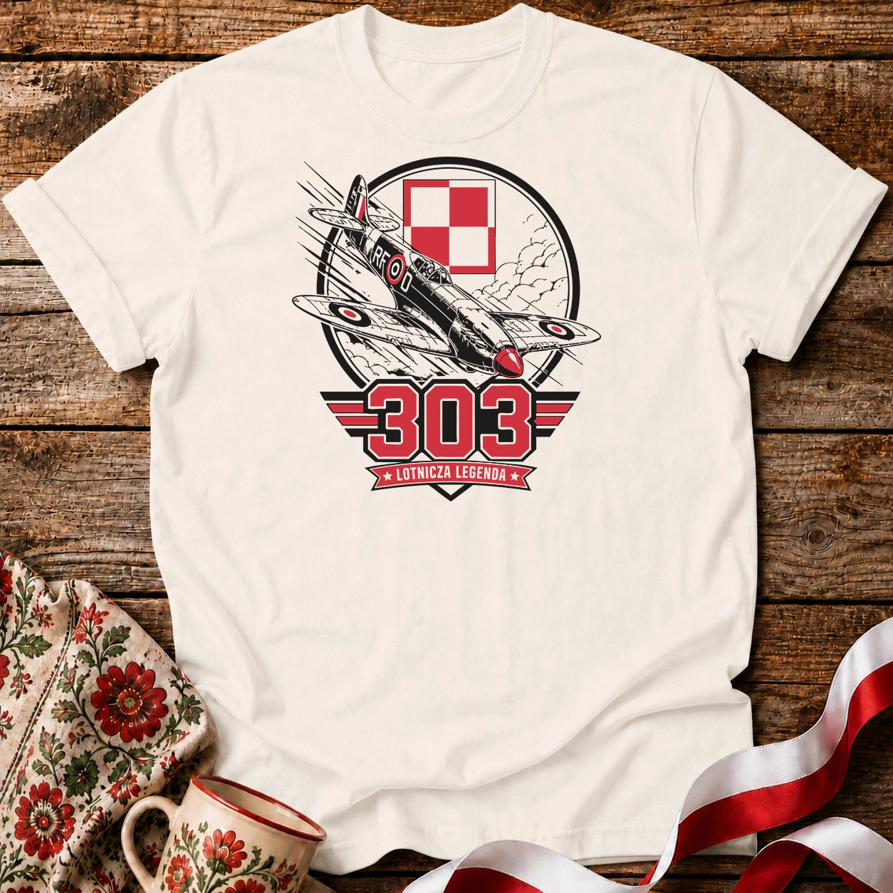 Dywizjon 303 Legend Unisex T-Shirt