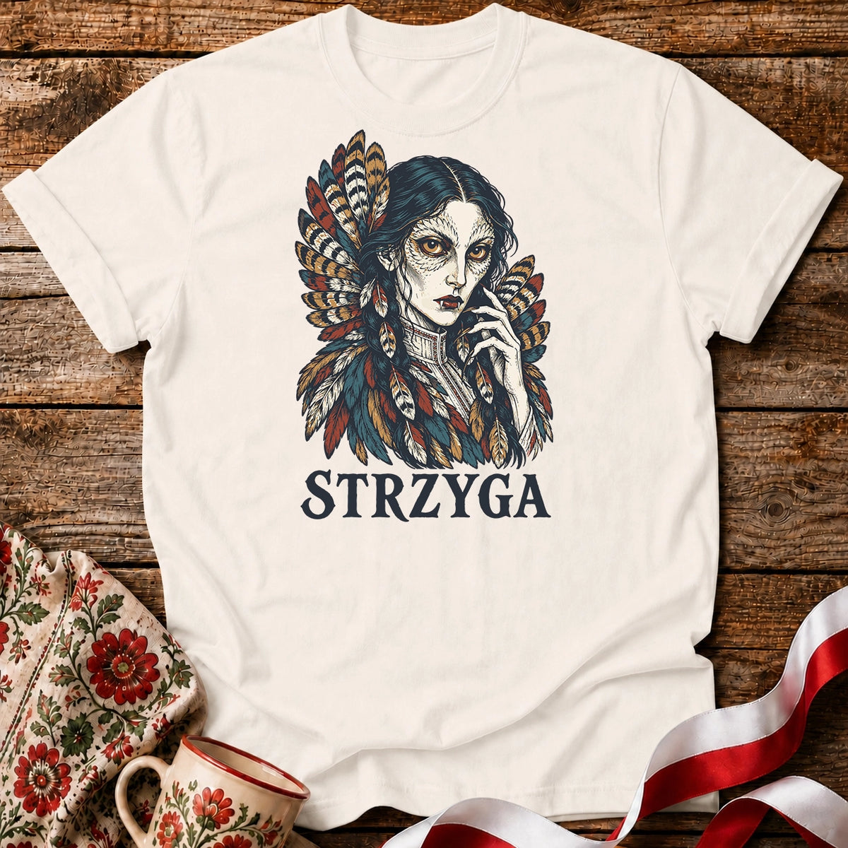 Strzyga Feather Demon Unisex T-Shirt