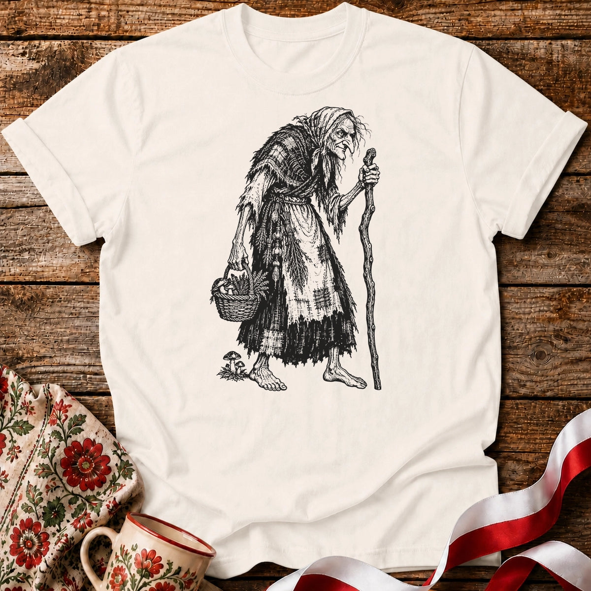Baba Jaga Forest Witch Unisex T-Shirt