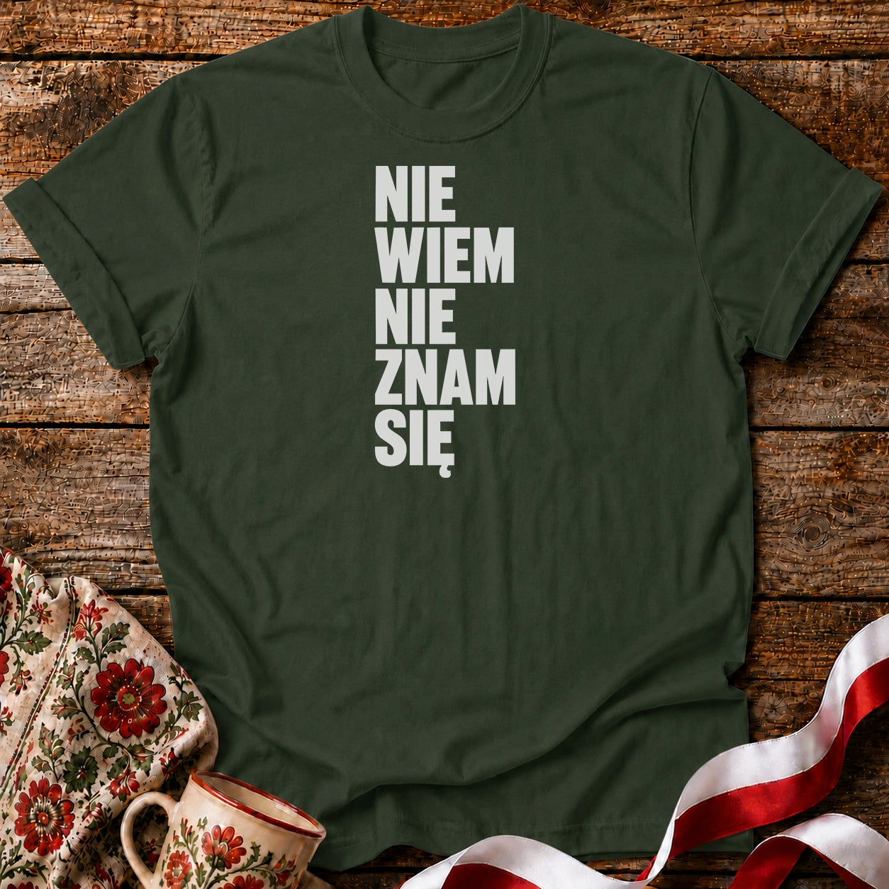 Nie Znam Się Unisex T-Shirt