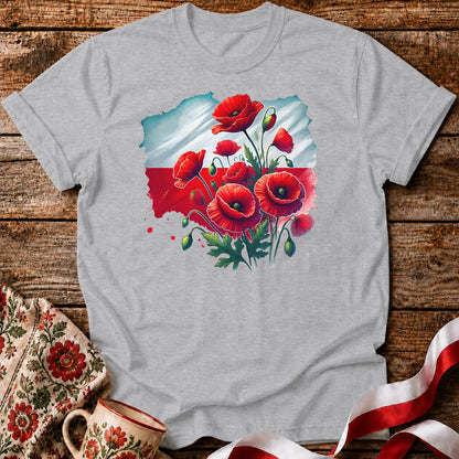 Polish Poppy Roots Unisex T-Shirt