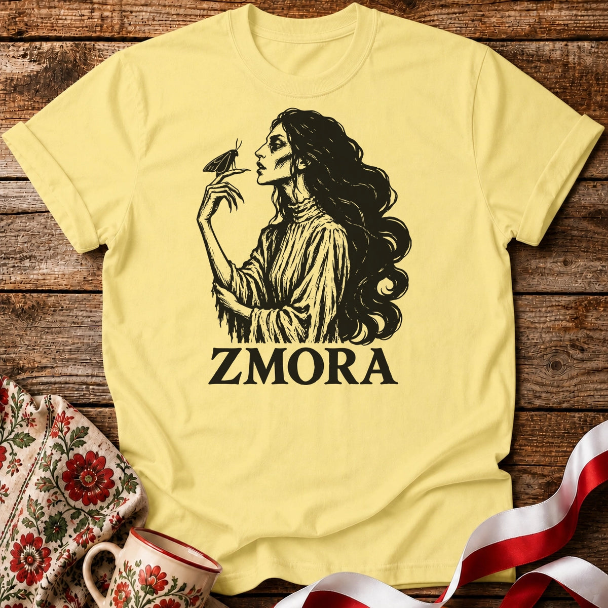 Zmora and the Moth Unisex T-Shirt