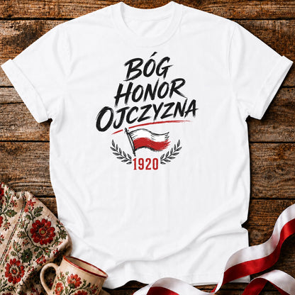 Bóg Honor Ojczyzna 1920 Unisex T-Shirt