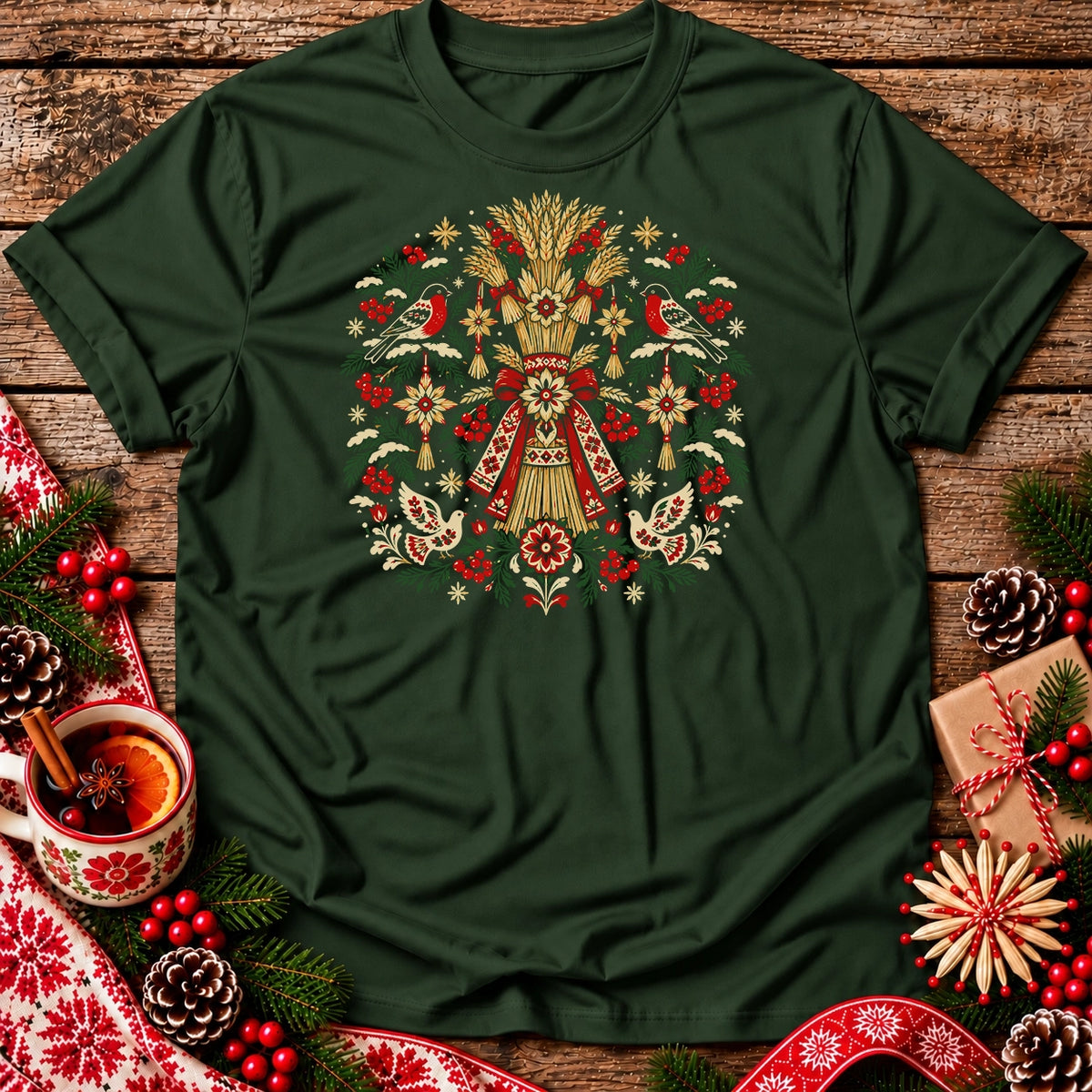 Polish Christmas Sheaf Unisex T-Shirt
