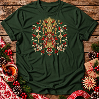 Polish Christmas Sheaf Unisex T-Shirt