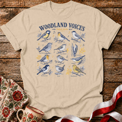 Woodland Voices Polish Birds Unisex T-Shirt