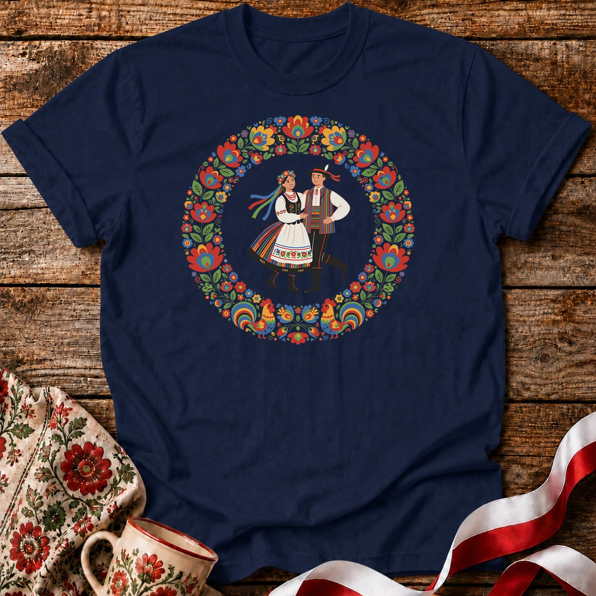 Folk in Motion Unisex T-Shirt