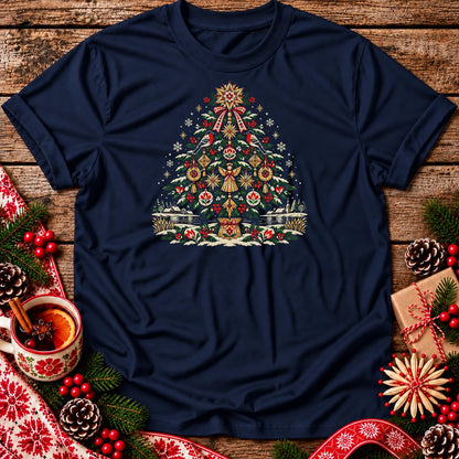 Slavic Christmas Tree Unisex T-Shirt
