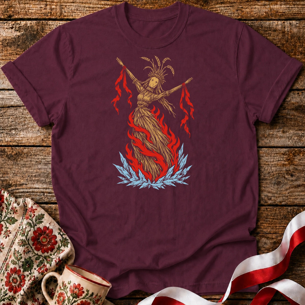 Marzanna Slavic Mythology Unisex T-Shirt