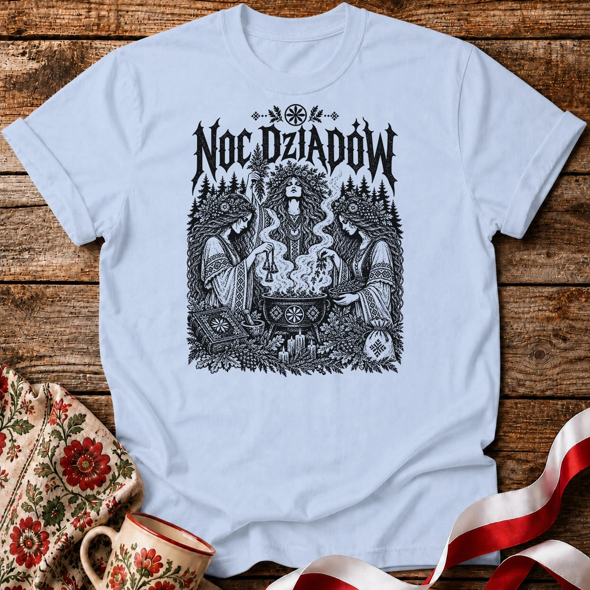 Noc Dziadów Ancestral Ritual Unisex T-Shirt