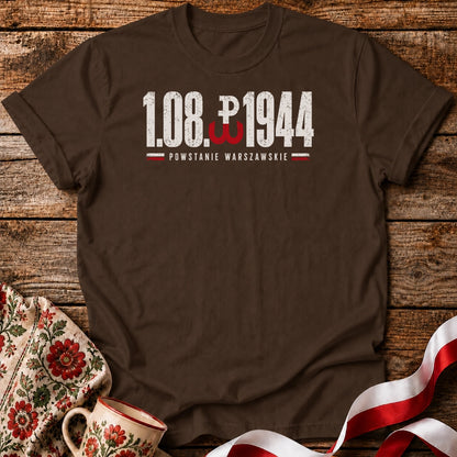 Powstanie Warszawskie 1.08.1944 Unisex T-Shirt