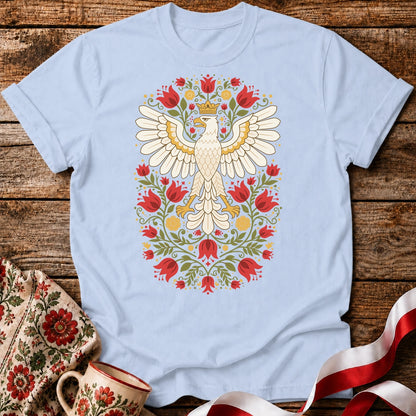 Crowned White Eagle Unisex T-Shirt