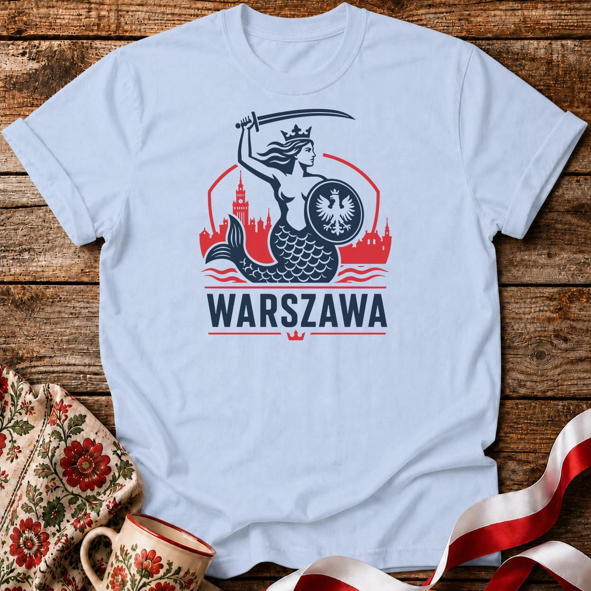 Warszawa Syrenka Unisex T-Shirt