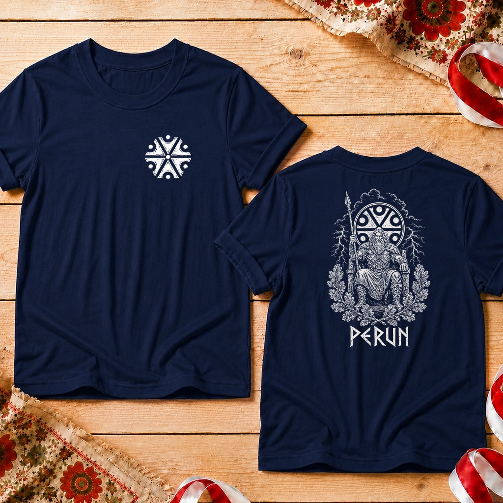 Perun Throne Front Back Unisex T-Shirt