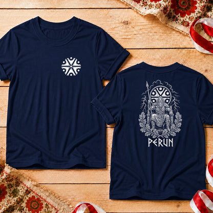 Perun Throne Front Back Unisex T-Shirt