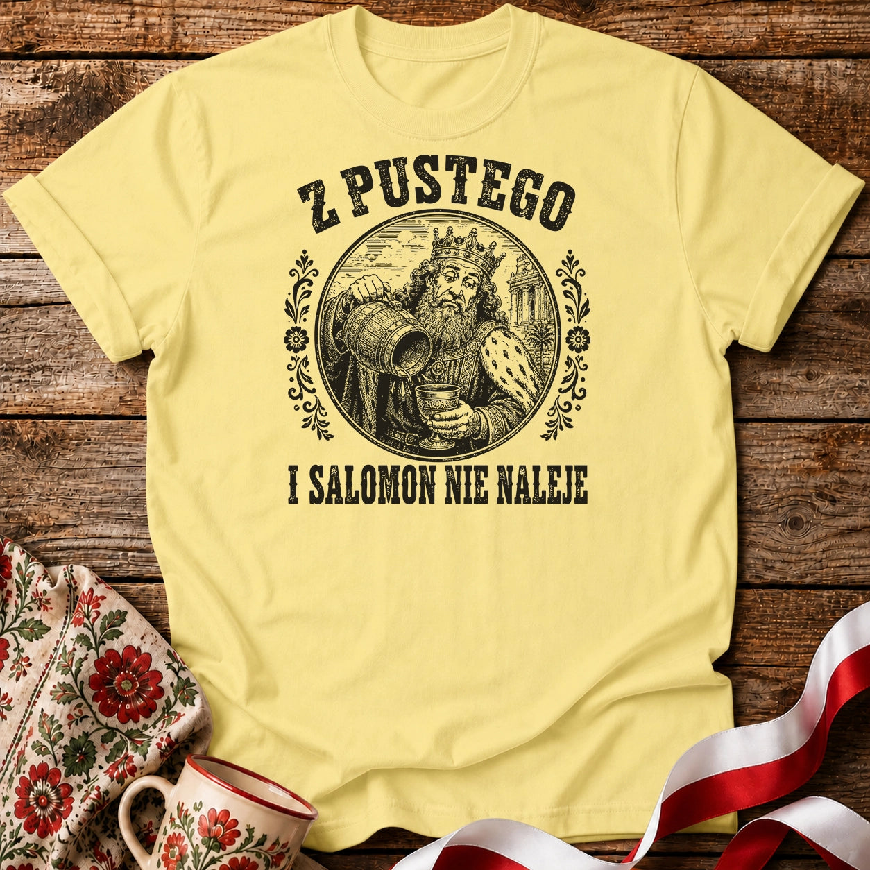 Z Pustego I Salomon Nie Naleje Unisex T-Shirt