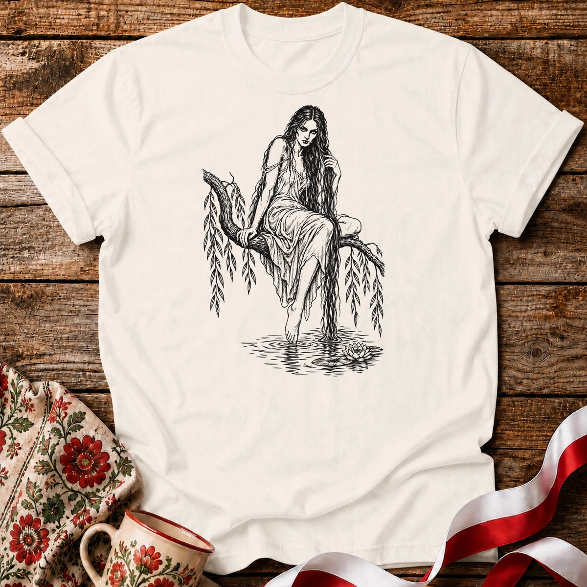 Rusalka by the Willow Unisex T-Shirt