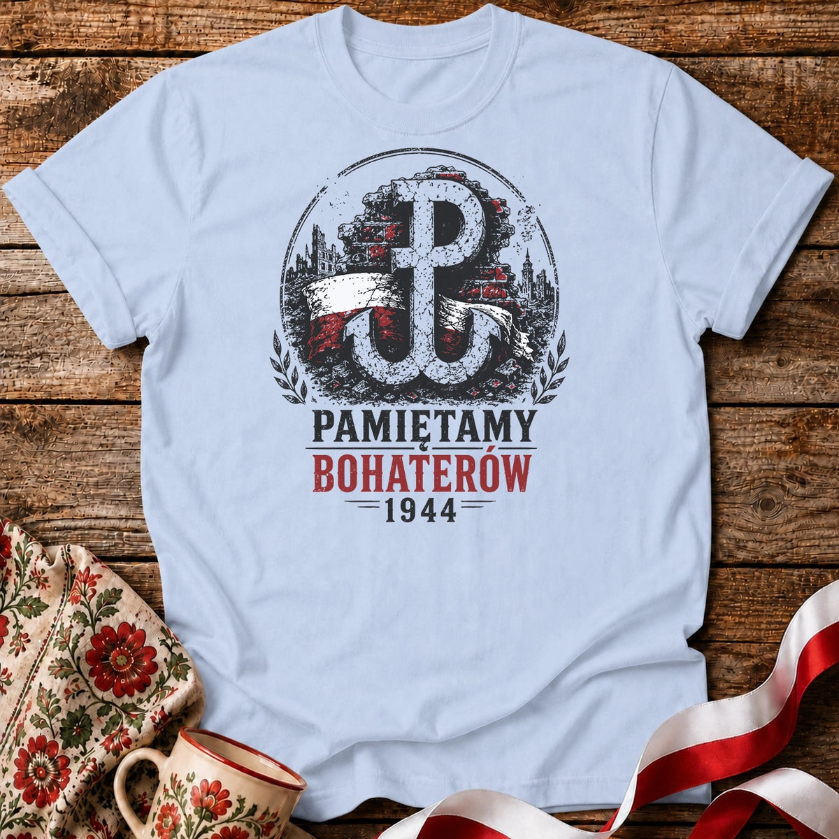 Pamiętamy Bohaterów 1944 Unisex T-Shirt