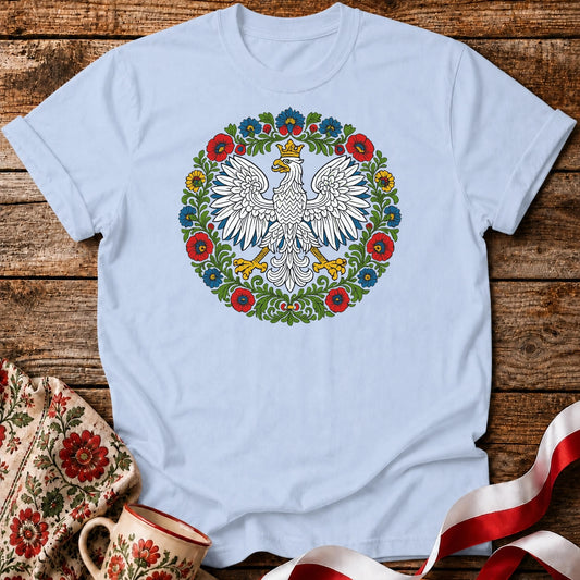 Polish Eagle Folk Art Unisex T-Shirt