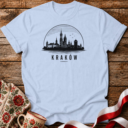 Kraków Skyline Polish City Unisex T-Shirt