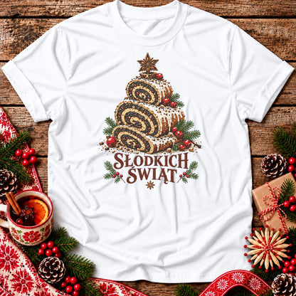 Słodkich Świąt Polish Makowiec Unisex T-Shirt