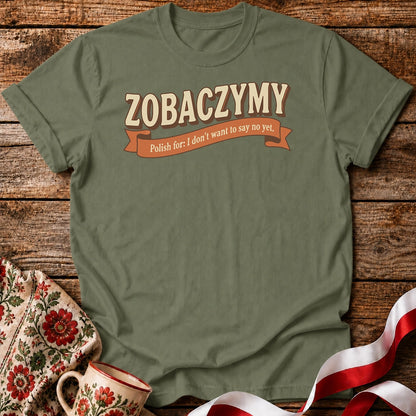Zobaczymy - Soft No Unisex T-Shirt
