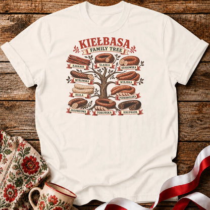 Kiełbasa Family Tree Unisex T-Shirt