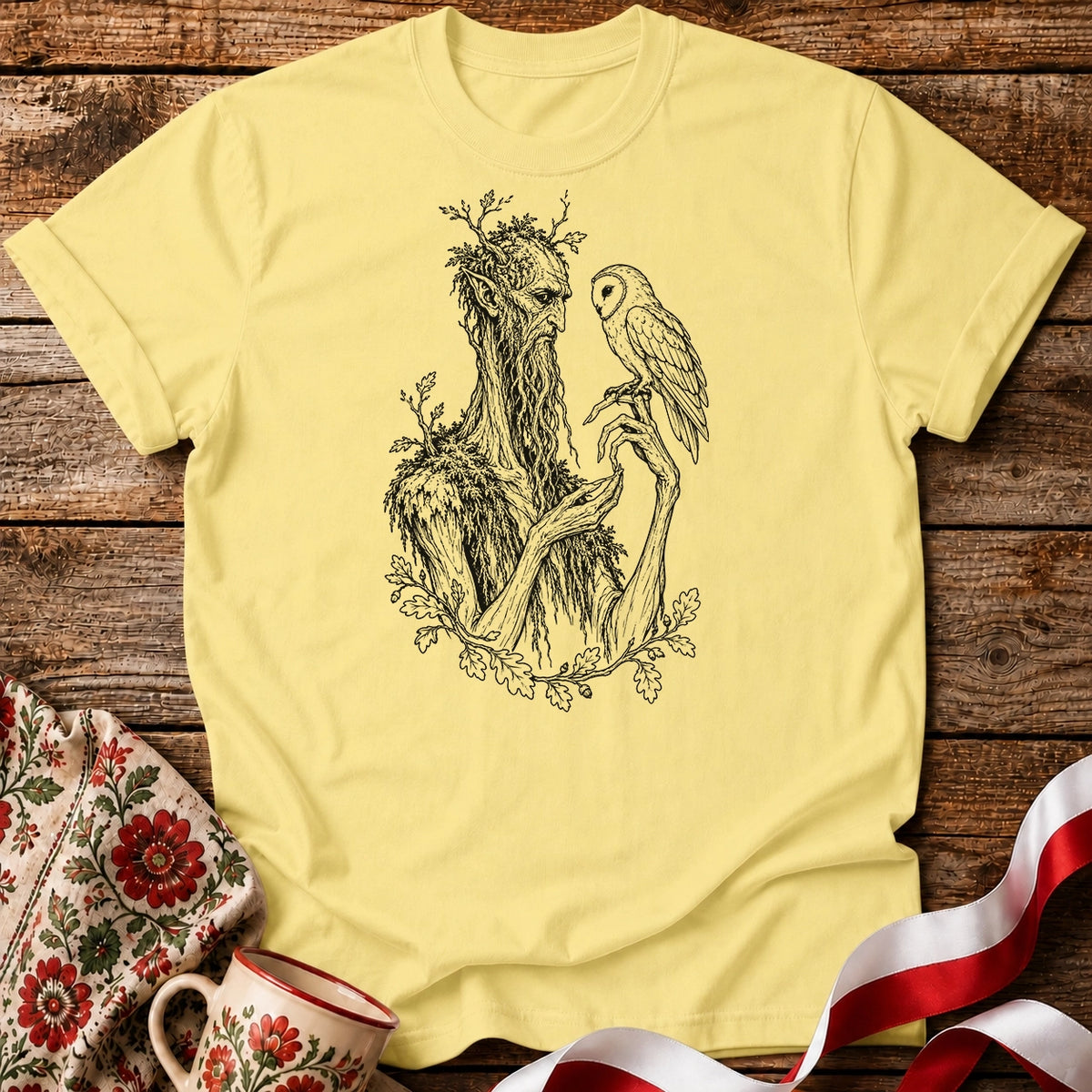 Leszy Owl Guardian Unisex T-Shirt